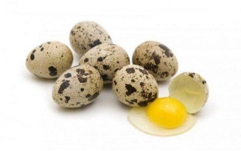 Los huevos de codorniz aumentan la potencia
